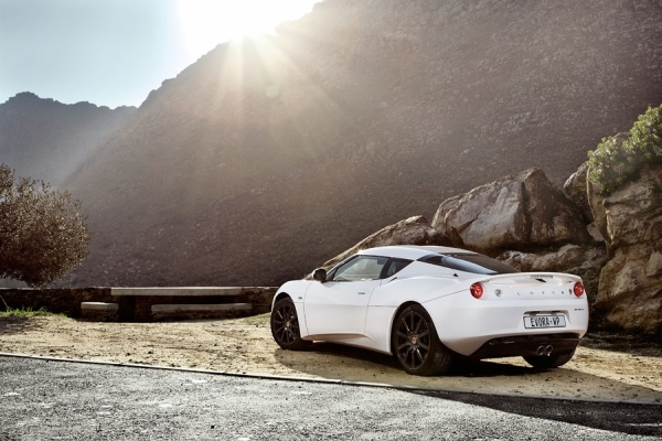 Photograph Seagram Pearce Lotus Evora on One Eyeland